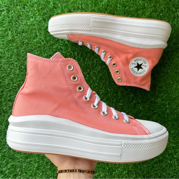 Converse Shoes - Converse Chuck Taylor All Star Move Hi Lawn Flamingo